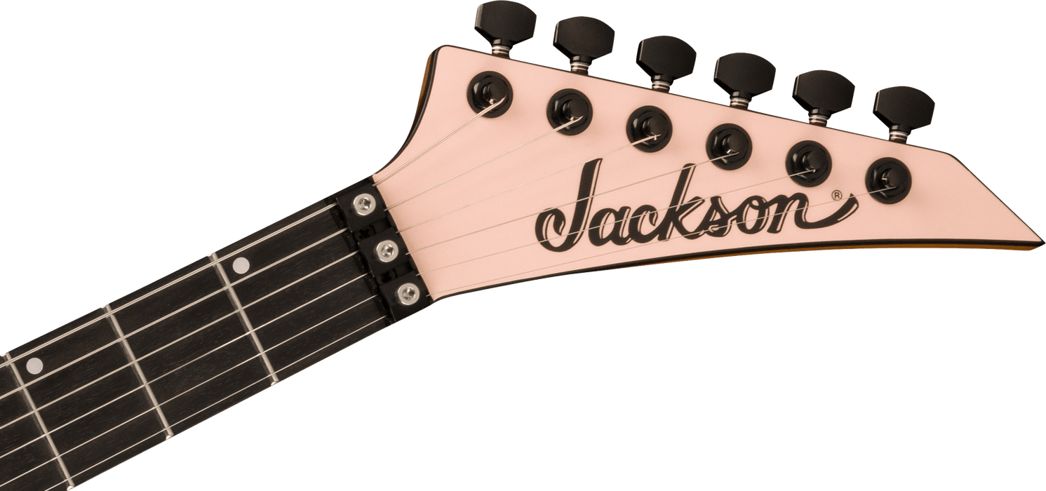 Jackson American Series Virtuoso Ebony Fingerboard Satin Shell Pink 2802401819