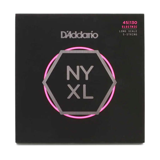 D'Addario NYXL45130 Bass String Set Long Scale Regular Light 5-String 45-130