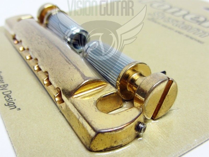 TonePros Standard Locking Stop Tailpiece T1ZS-AG Aged Gold