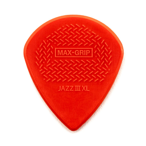 Dunlop Max-Grip Jazz III XL Red Nylon Picks 1.38mm 581RXLN
