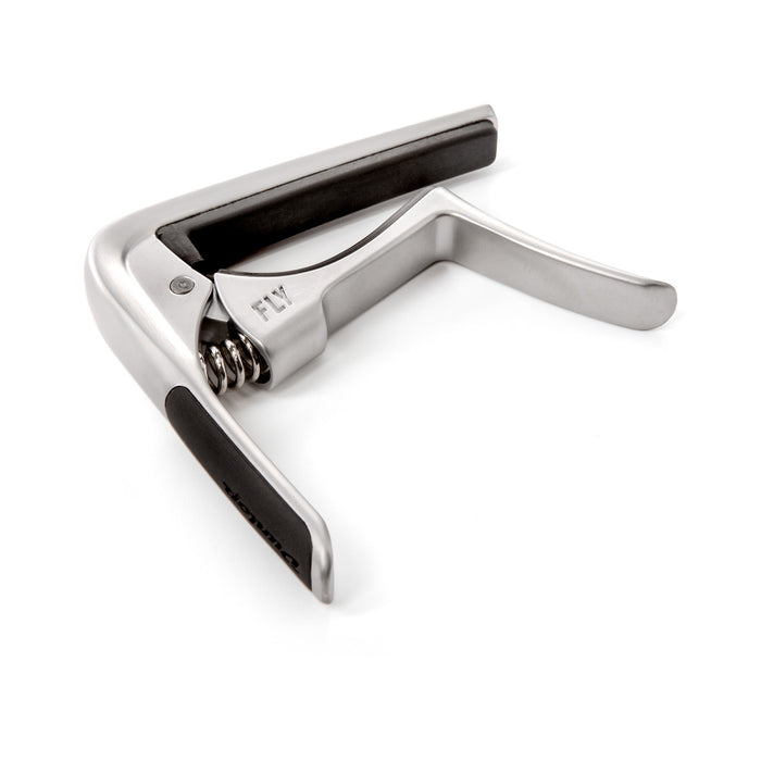 Dunlop Trigger Fly Capo Curved Satin Chrome 63CSC