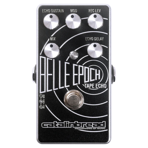 Catalinbread Belle Epoch Tape Echo Black and Silver