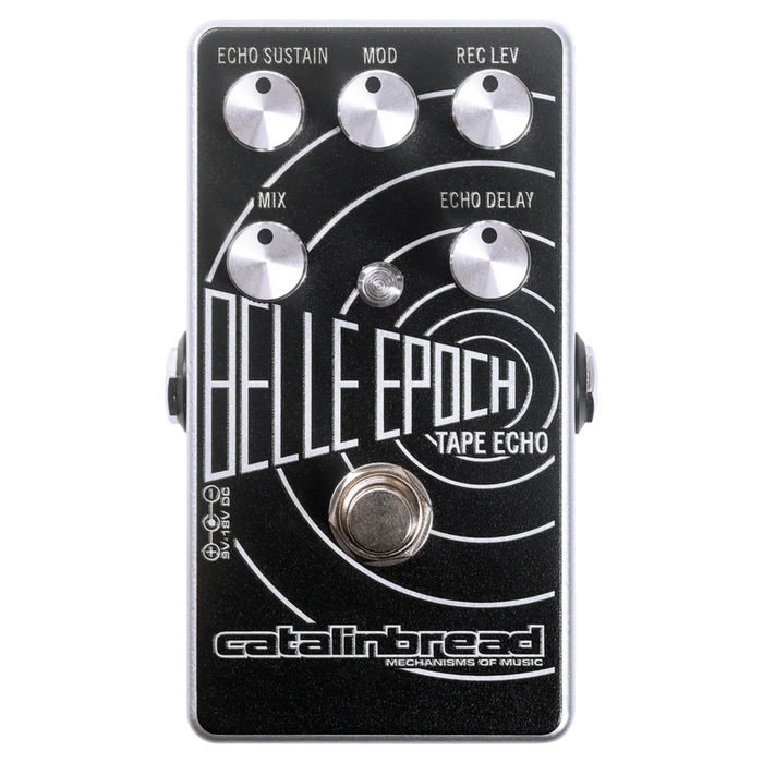 Catalinbread Belle Epoch Tape Echo Black and Silver