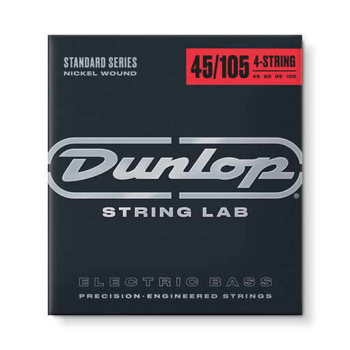 Dunlop Nickel Plated Steel Bass Strings (45-65-85-105 Medium Gauge) DBN45105