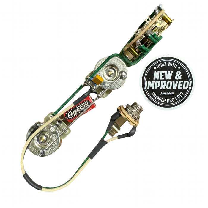Emerson Custom Telecaster Prewired Kit Premier Pro Pots