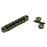 Gotoh Replacement ABR-1 Tune-O-Matic Bridge Nashville Style Saddles Black GE103B-B