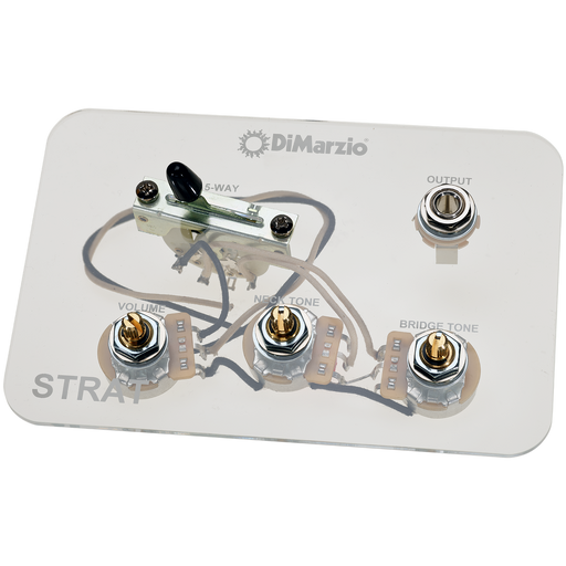 Dimarzio Strat Wiring Harness 5-Way Switch 250k Pots GW2108A5