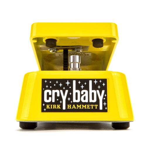 Dunlop Kirk Hammett Cry Baby Wah Yellow Sparkle Edition KH95Y