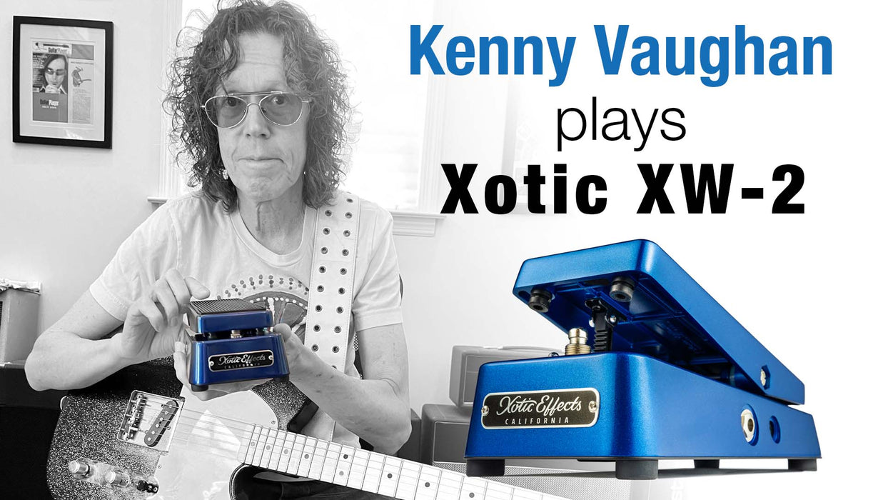 Xotic Effects XW-2 Metallic Blue Limited Edition Wah Pedal