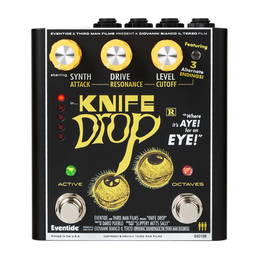 Eventide Knife Drop  Sub-Octave Fuzz Analog Synth Terror