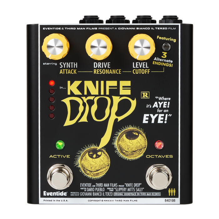 Eventide Knife Drop  Sub-Octave Fuzz Analog Synth Terror
