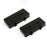 Jazzmaster Pickup Cover Set of 2 Black PC-6400-023