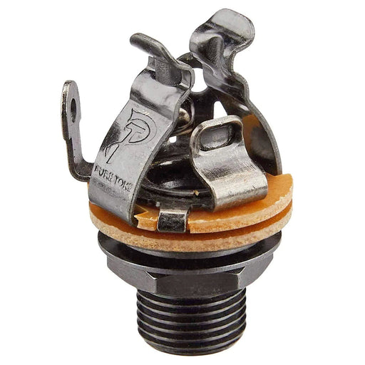 Pure Tone Mono Multi-Contact 1/4″ Output Jack Black Nickel PTT1BN