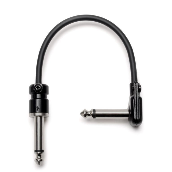 Square Plugs Pre-Made Pedalboard Cable ST/RA Plugs 12 Inches (SP-PB-ATS-ATS2-12IN)