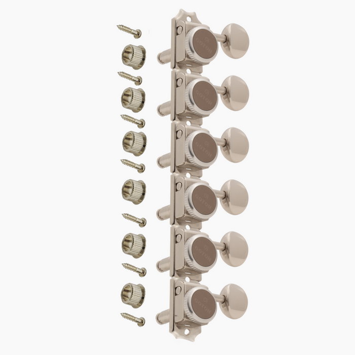 Gotoh SD91-MGT Vintage Style Locking 6-in-line Tuners TK-0769-001