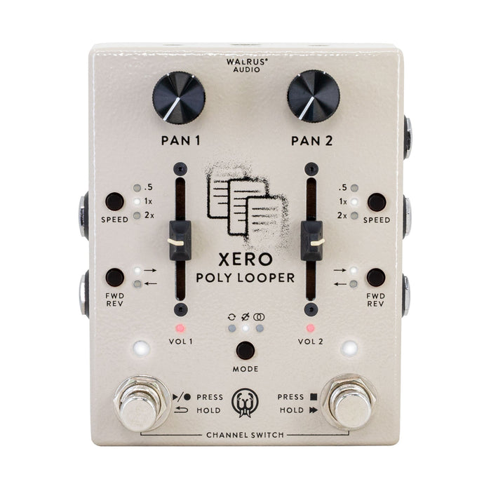 Walrus Audio Xero Polylooper Pedal Cream