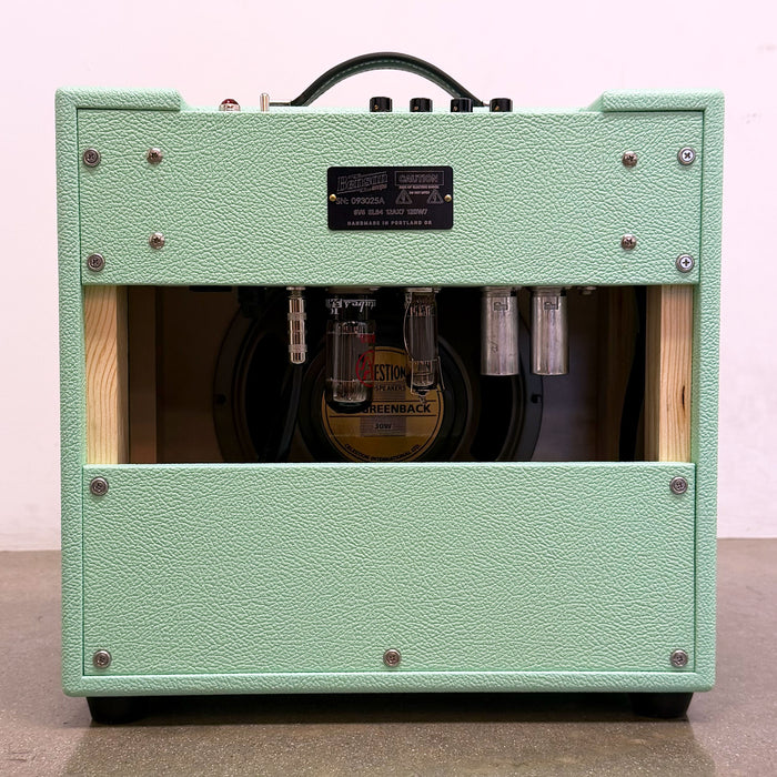 Benson Amps 5w Vinny Reverb Combo Power Scaling Surf Green/White