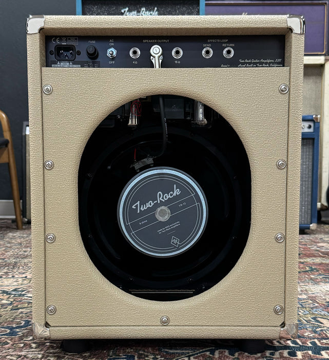 Two-Rock Burnside 28w Wide Panel Tweed Circuit Combo Amplifier Blonde