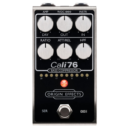 Origin Effects Cali76 FET Bass Compressor Pedal Black Edition