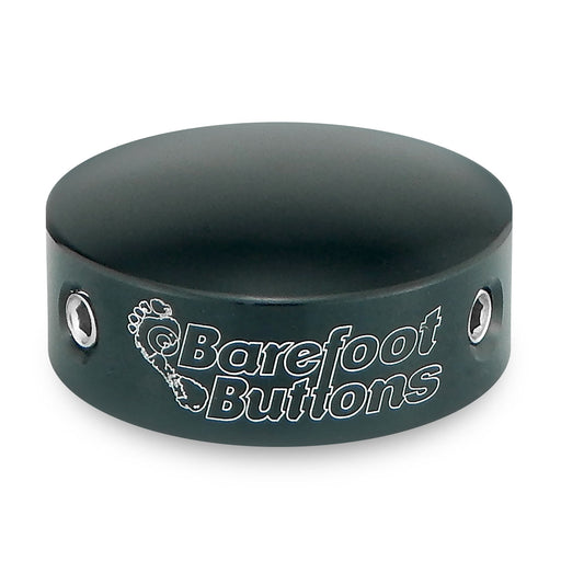 Barefoot Buttons Version 1 Standard (3/8" 10mm 3PDT Switches) Black