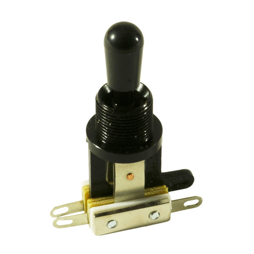 Centralab 3-Position Short Frame Toggle Switch Black