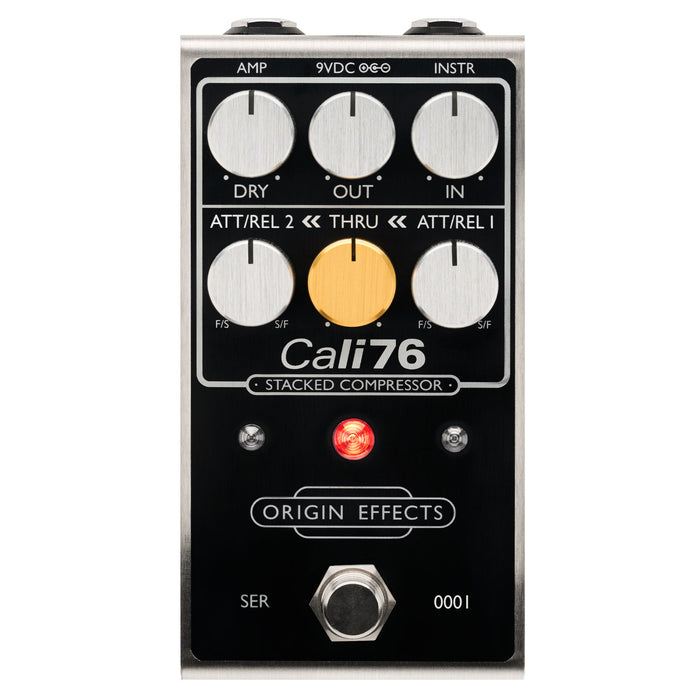 Origin Effects Cali76 Stacked Compressor Blackout Finish *New 2025 Version*