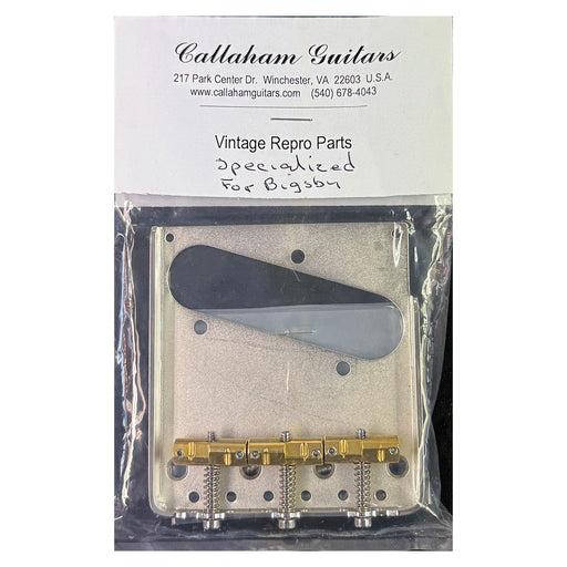 Callaham Vintage Tele Bridge Assembly For Bigsby Flat Mount Styled Vibratos
