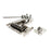 Certano Honky-Tonk Special B&G Bender SAE 3.25" Post Spacing Nickel TP-3527-001