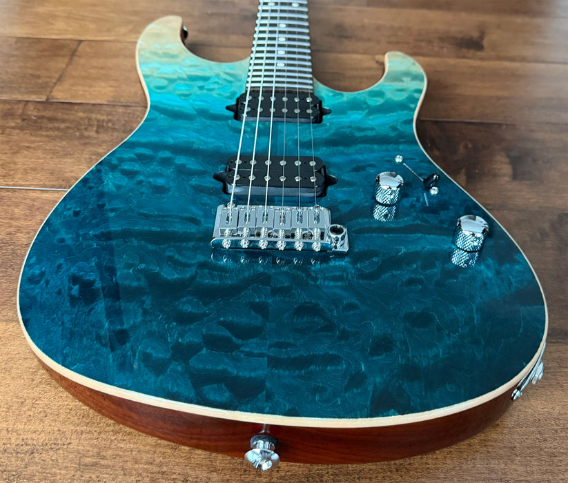 Suhr Modern Set Neck LE Limited Edition Faded Teal 86995