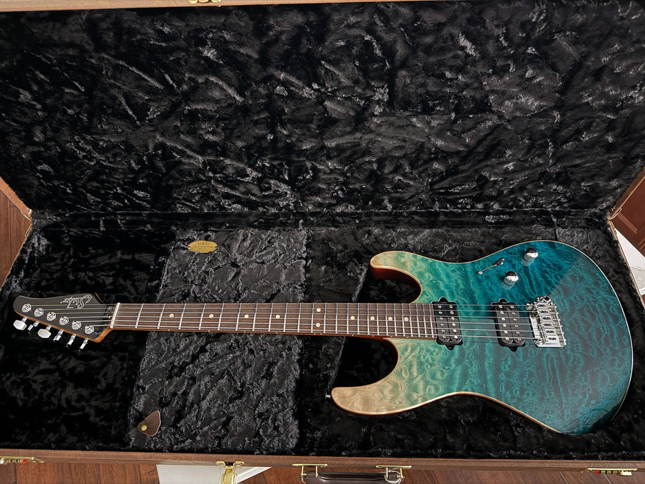 Suhr Modern Set Neck LE Limited Edition Faded Teal 86995