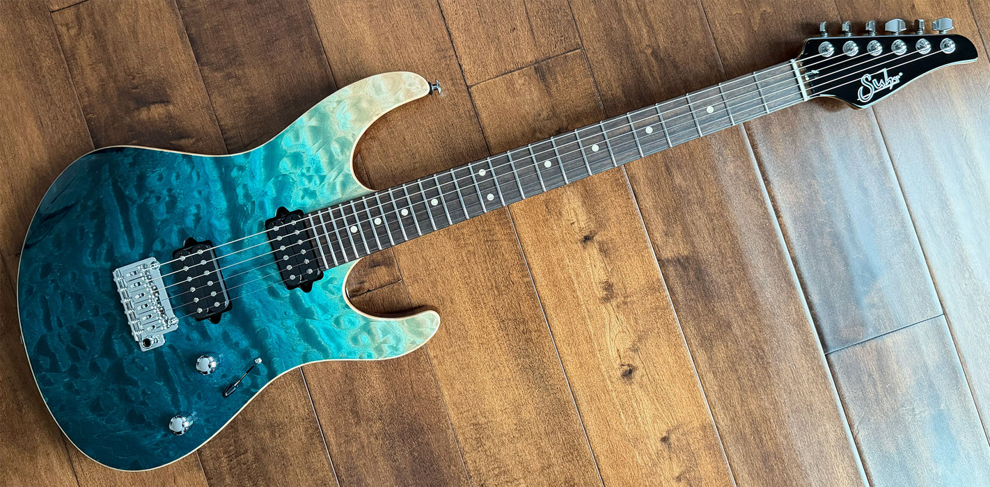 Suhr Modern Set Neck LE Limited Edition Faded Teal 86995