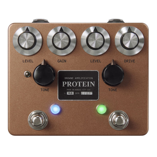 Browne Amplification Protein Dual Overdrive V4 Copper Finish