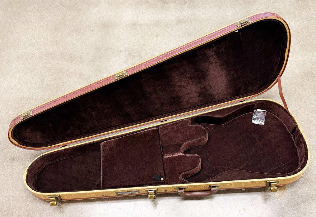 Nash Guitars Custom Alligator Teardrop STRAT Hard Case