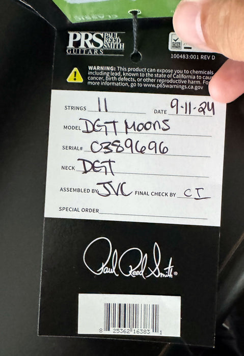 PRS DGT Moons Electric Guitar Gold Top Hybrid Package 10-Top 0389696