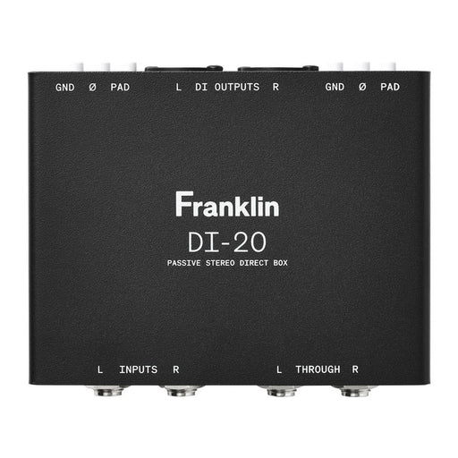Franklin Audio DI-20 Stereo Passive Direct Box