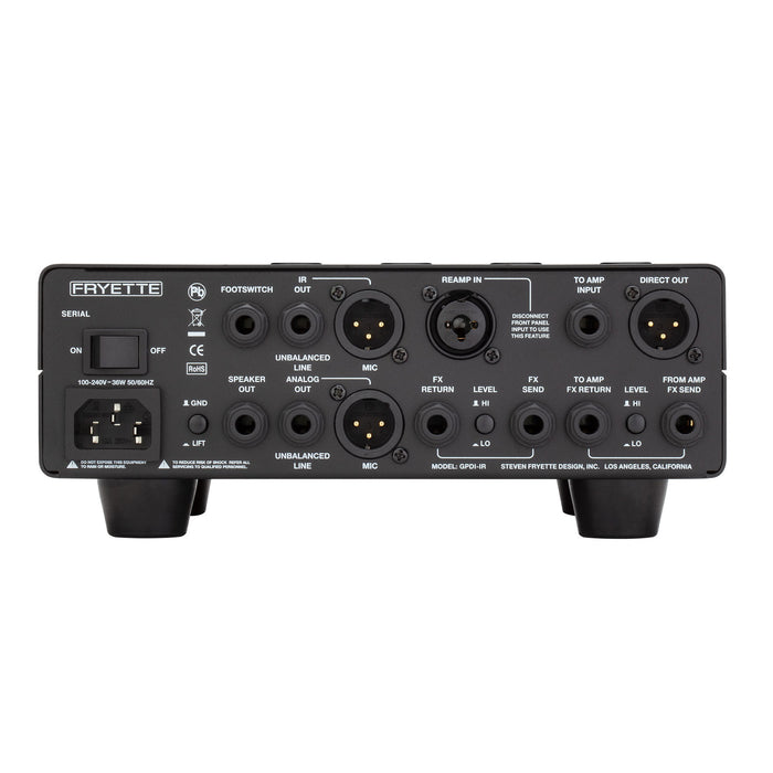 Fryette Valvulator GP/DI IR Direct Recording Tube Amplifier