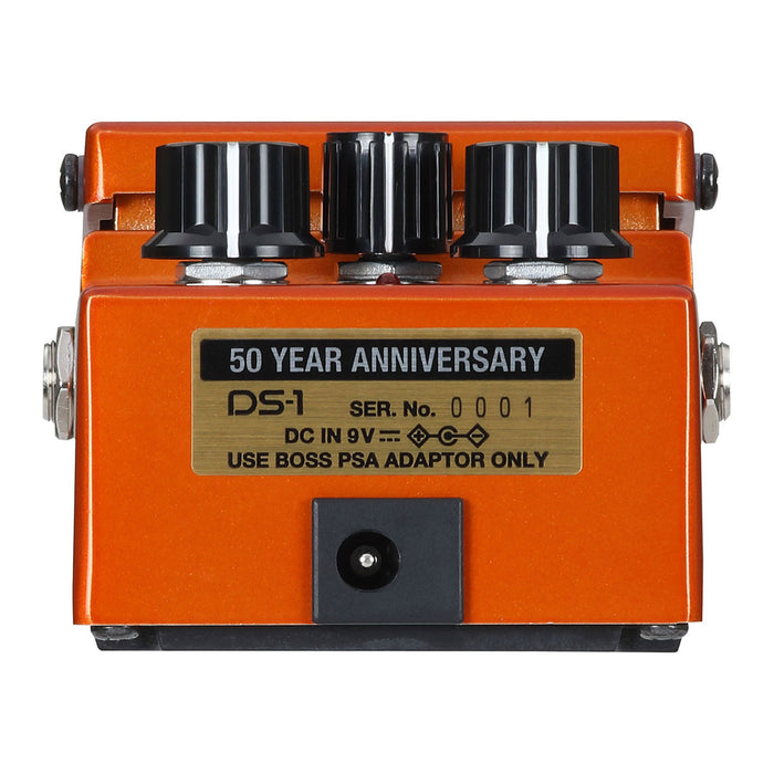 Boss DS-1 50th Anniversary Limited Edition Overdrive Pedal DS-1-B50A