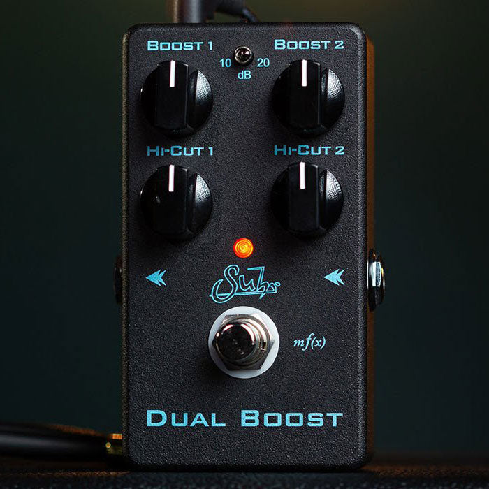 2 channel distortion pedal Suhr Dual Boost Pedal Black Edition