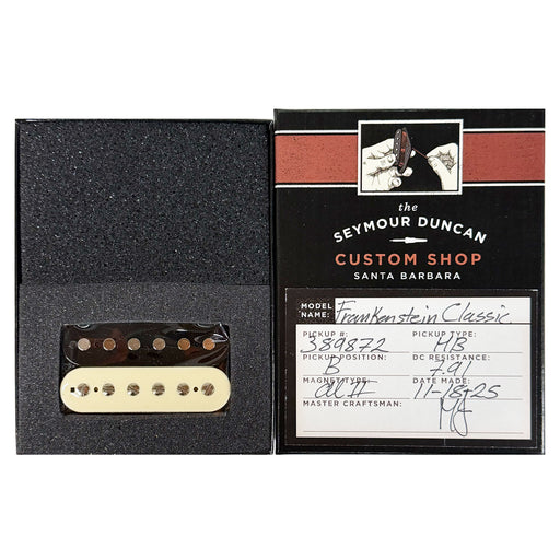 Seymour Duncan Custom Shop Frankenstein Classic HB Humbucker Zebra