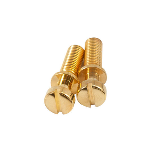 Kluson USA Steel Stop Tailpiece Stud Set USA Thread Nickel KSTPSS781-G