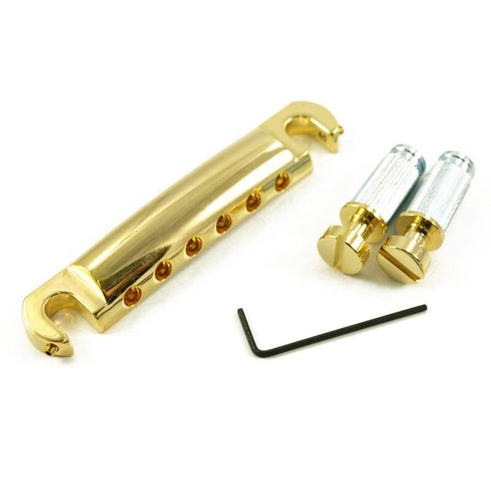 TonePros Standard Locking Stop Tailpiece T1ZS-G Gold