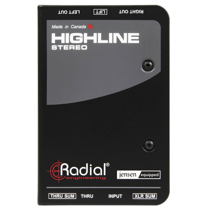 Radial Highline Stereo Passive Line Isolator
