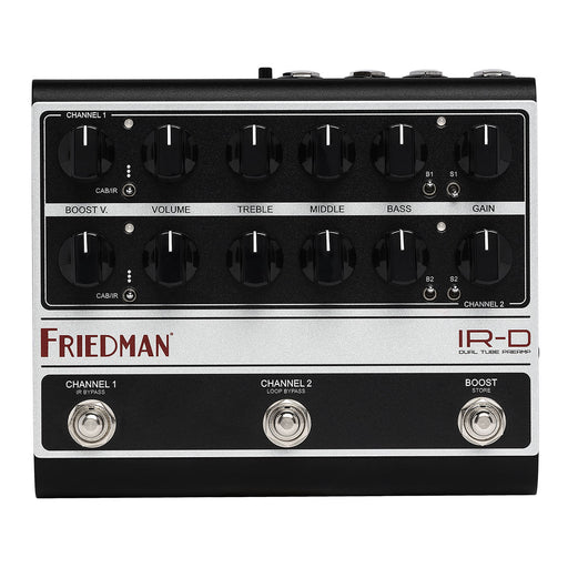 Friedman IR-D Dual-Channel Tube Preamp High Voltage Dual-Tube Direct Solution