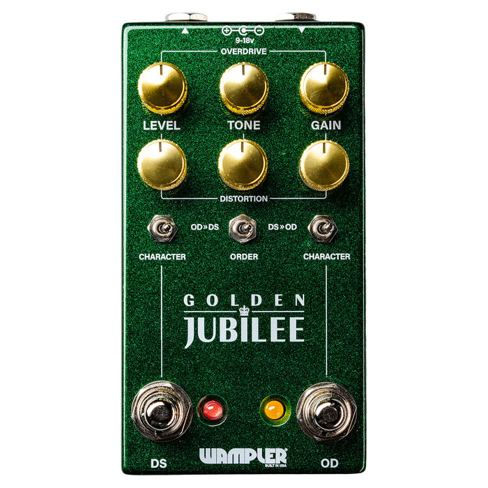 Wampler Golden Jubilee Iconic British and American Amp Tones