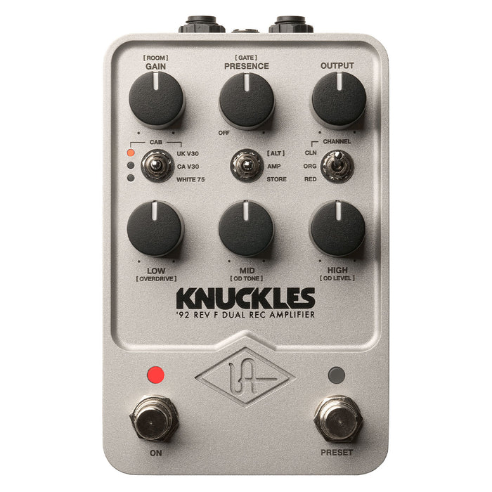 Universal Audio UAFX Knuckles ‘92 Rev F Dual Rectifier Amplifier