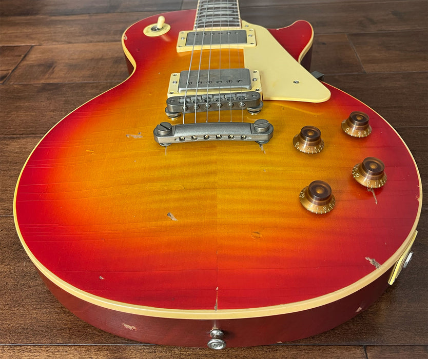 Nash LP60 Gibson Les Paul Conversion Electric Guitar Cherry Burst 140112241