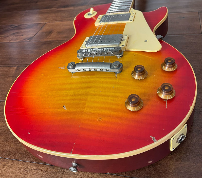 Nash LP60 Gibson Les Paul Conversion Electric Guitar Cherry Burst 140112241