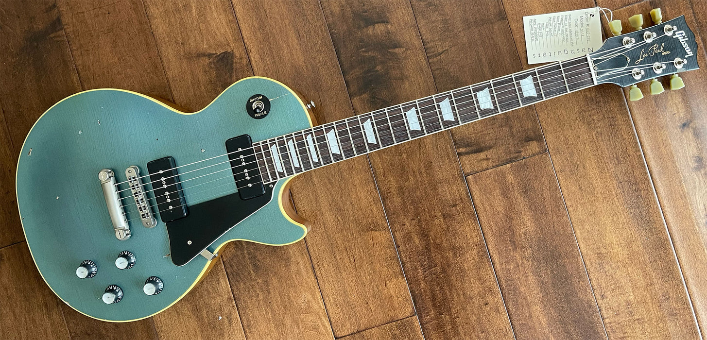 Nash LP60 Gibson Les Paul Conversion Electric Guitar Ice Blue NGLP-284