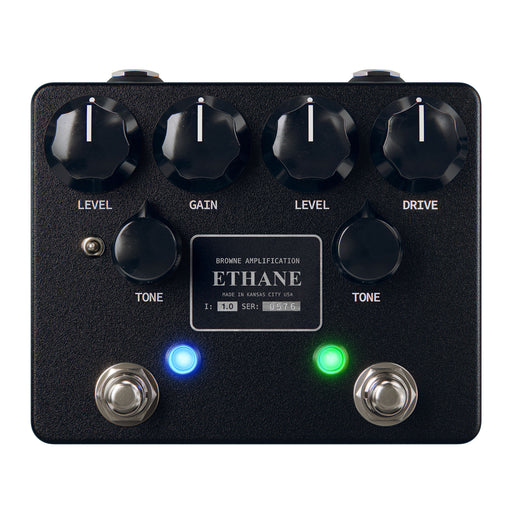 Browne Amplification Ethane Dual Overdrive Matte Black