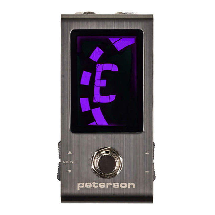 small tuner pedal Peterson StroboStomp Mini Tuner Pedal — Vision Guitar